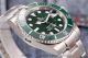 Perfect Replica DJ Factory Rolex Submariner 904L Stainless Steel Case Green Bezel 40mm Men's Watch (5)_th.jpg